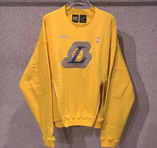 【亏本清仓】SMFK/NBA合作款 黄色湖人篮球卫衣男女外套CP004LAY（不支持退换）[福利品] 商品图1