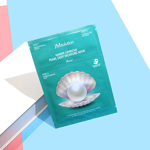 JM白珍珠面膜三部曲（一盒10贴） 商品图1