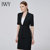 IWY/黑色时尚高端经理职业装女套装名媛气质商务小香风西装套裙深VC11232+S11232黑色 商品缩略图1