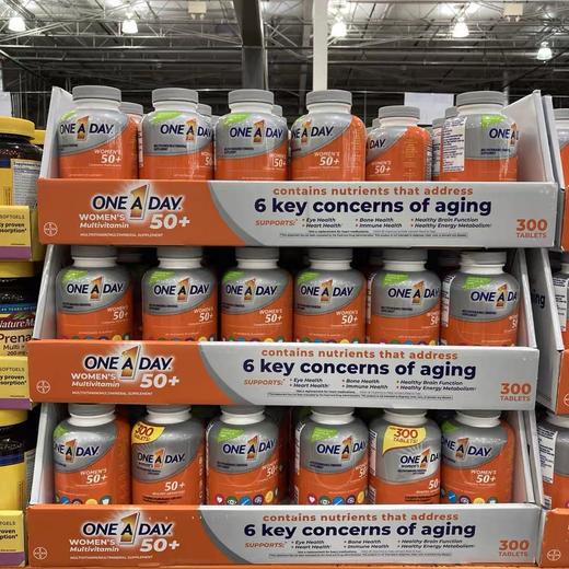 Bayer 拜耳 One A Day 女性复合维生素综合矿物质片 300粒 #美国直邮 商品图3
