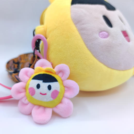 夏日系列小团毛绒钥匙链 商品图3