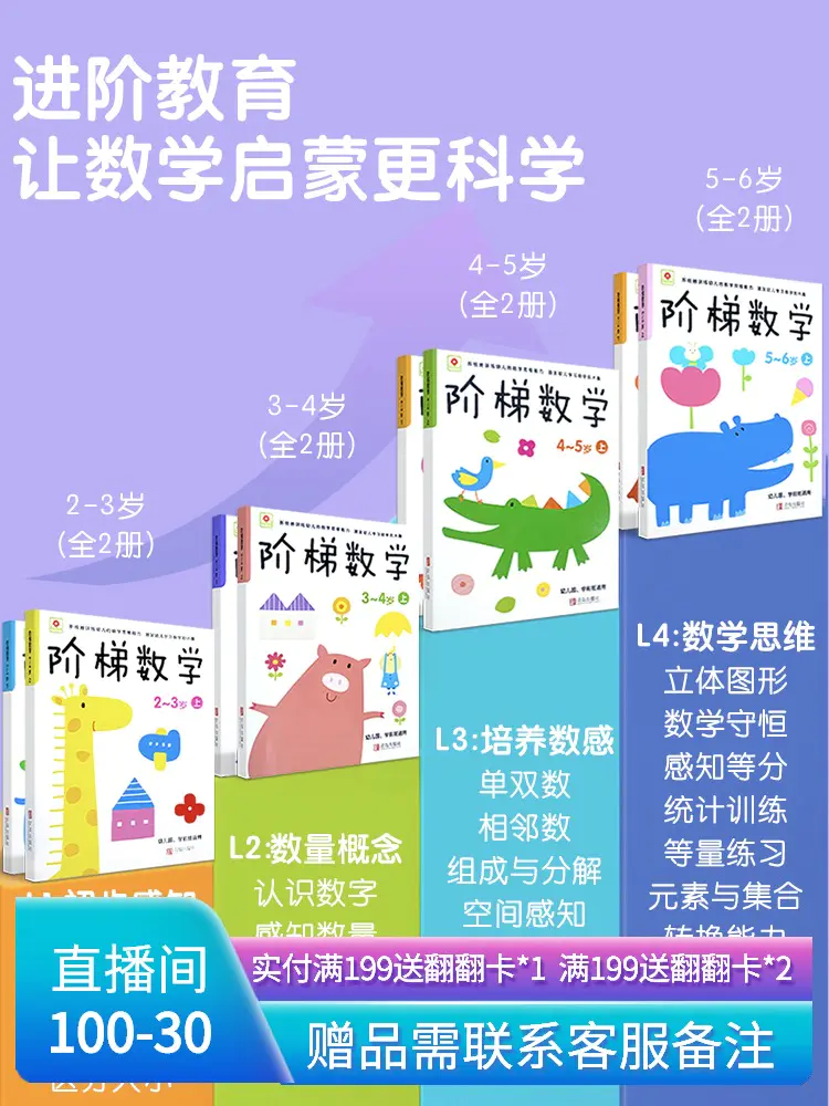 邦臣小红花阶梯数学4 5岁上下全2册宝宝识算数题幼小衔接教材全脑左右脑智力开发逻辑专注力训练教材全套学前启蒙教育畅销儿童书 邦臣小红花阶梯数学4 5岁上下全2册宝宝识算数题幼小衔接教材全脑左右脑智力开发逻辑专注力训练教材全套学前启蒙教育畅销儿童书