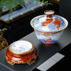 鱼化龙三才盖碗盖置套组 商品缩略图1