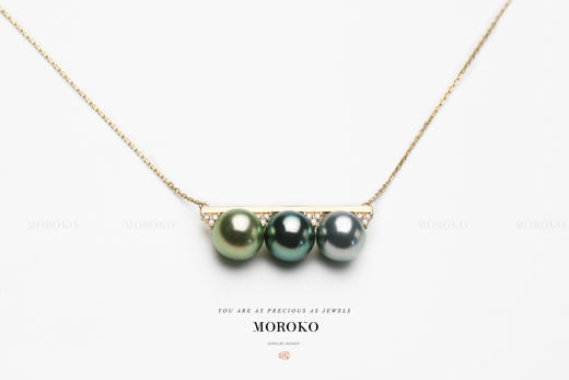 平衡·三颗珍珠 | 项链 商品图0