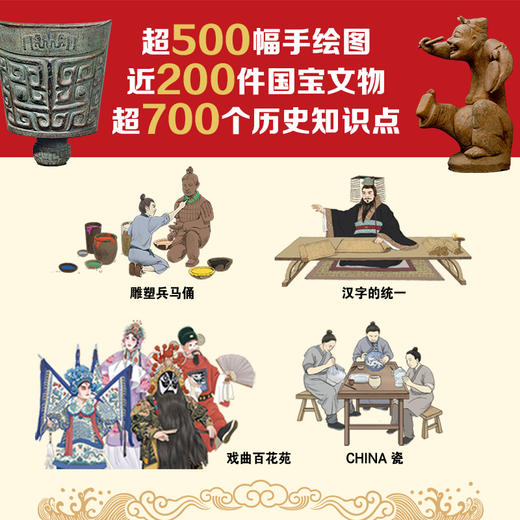 中国国家博物馆儿童历史百科绘本（精装1-10） 商品图3