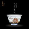 粉彩山水楼阁杯02 商品缩略图0