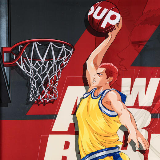 收藏系列《灌篮高手-樱木花道》 潮流艺术版画 限量300版 52.5*72.5cm 商品图3