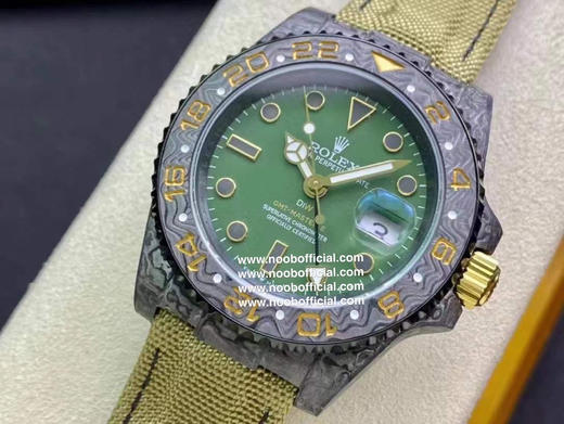 NOOB新品 匠心合一 追梦不止碳纤维定制版，腕表佩戴轻便，外表坚硬，每一只腕表都拥有的碳纤花纹。 【表壳】腕表尺寸40X12.4吻合原装。NOOB匠心铸造0碳纤维劳力士的独特风采 商品图13