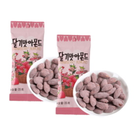 【2捆绑】汤姆农场 草莓味扁桃仁35g【中】