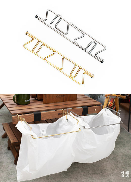 什良商店 不锈钢/黄铜垃圾架 商品图3