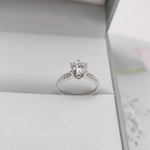 18k钻石戒指（0.8ct）圈口：9# 商品图1