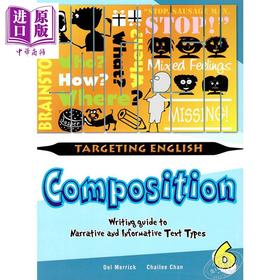 【中商原版】【新加坡英语教材】Targeting English Composition Book 6 目标英语作文6 含答案 小学英语作文写作 7-12岁