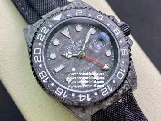 NOOB新品 匠心合一 追梦不止碳纤维定制版，腕表佩戴轻便，外表坚硬，每一只腕表都拥有不同的碳纤花纹。 【表壳】腕表尺寸40X12.4吻合原装。NOOB匠心铸造碳纤维劳力士的风采 商品图1