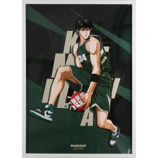 收藏系列《灌篮高手-流川枫》 潮流艺术版画 限量300版 52.5*72.5cm 商品图2