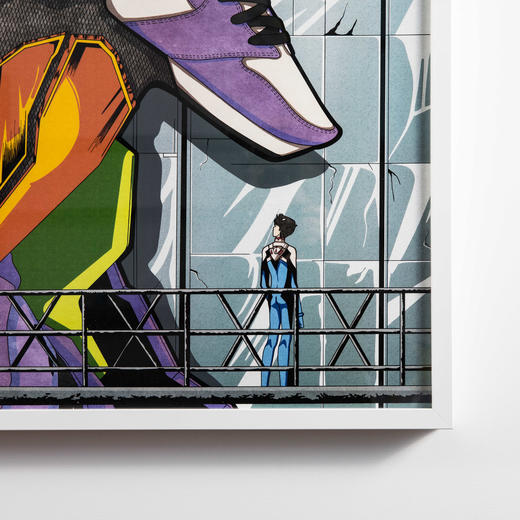 收藏系列《新世纪福音战士-初号机》 潮流艺术版画  52.5*72.5cm 商品图4