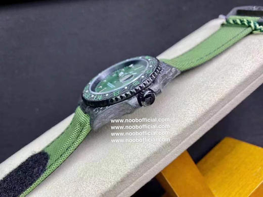 NOOB新品 匠心合一 追梦不止碳纤维定制版，腕表佩戴轻便，外表坚硬，每一只腕表都拥有的碳纤花纹。 【表壳】腕表尺寸40X12.4吻合原装。NOOB匠心铸造0碳纤维劳力士的独特风采 商品图14