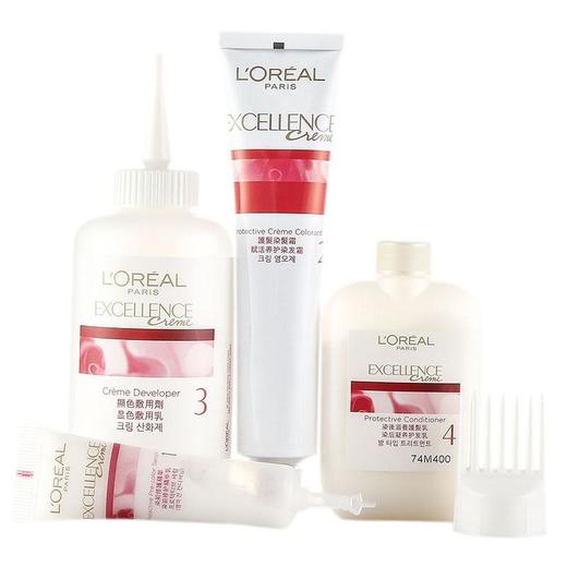 欧莱雅卓韵霜赋活养护染发霜 4.45号 172ml/盒 商品图2