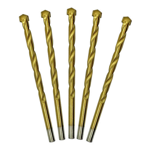 【货号00161】6毫米冲击钻头镀金钻头陶瓷钻头6MM直径钻头 商品图1