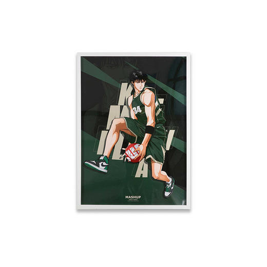 收藏系列《灌篮高手-流川枫》 潮流艺术版画 限量300版 52.5*72.5cm 商品图0