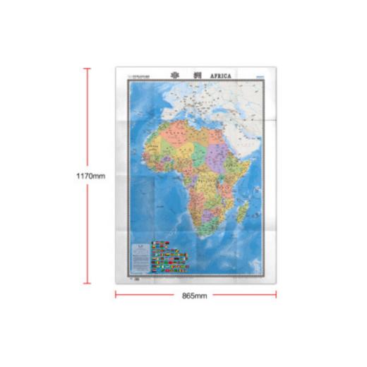 世界热点地图-非洲 商品图0