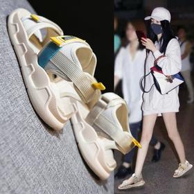 【服饰鞋包】女王街平底百搭沙滩防滑软底运动女鞋