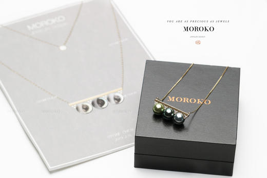 平衡·三颗珍珠 | 项链 商品图1