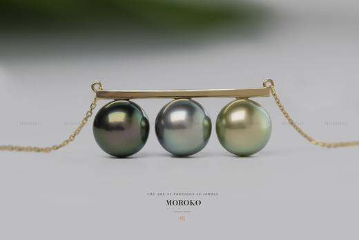 平衡·三颗珍珠 | 项链 商品图7