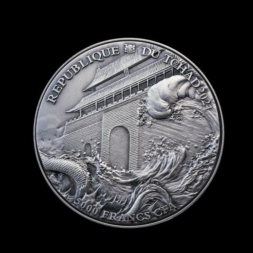 稀有预定！封神榜系列“哪吒”加厚大银币 商品图1