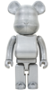 【预售】收藏系列 Be@rbrick 1000%系列 银色 碳纤维熊 商品缩略图1