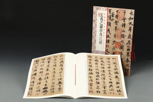 王羲之兰亭序三种·经典碑帖全本放大 商品图1