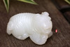 和田玉（羊脂白玉）俄料挂件--虎 20g 商品缩略图3