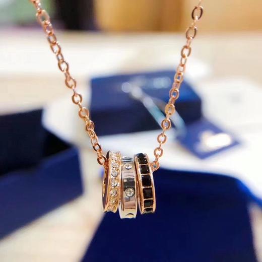 Swarovski/施华洛世奇女士锁骨项链 HINT 三环转运项链 叠搭小蛮腰吊坠520礼物 商品图0