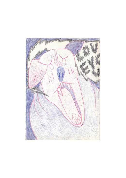 whatever『A4装裱画』｜中华田园犬 商品图1