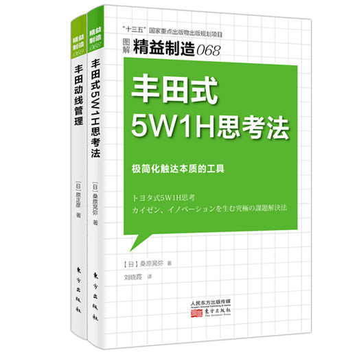 【新书】东方出版社日本精益制造书系68-72（生产制造型企业必备图书） 商品图1