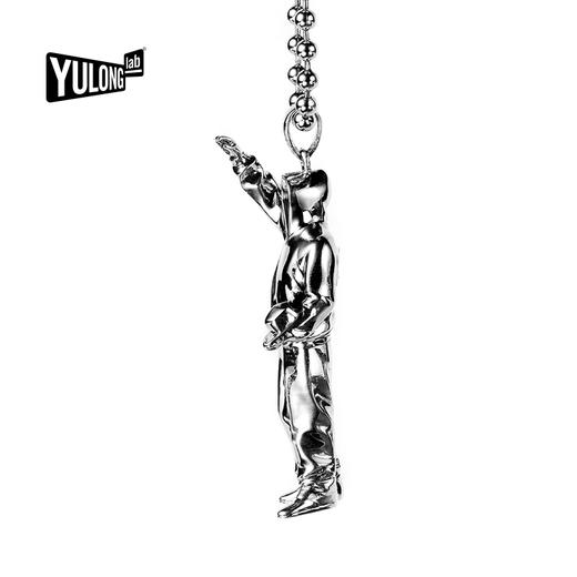 YULONG LAB 项链系列「Leader-领导者」925手工银饰设计师吊坠 商品图5