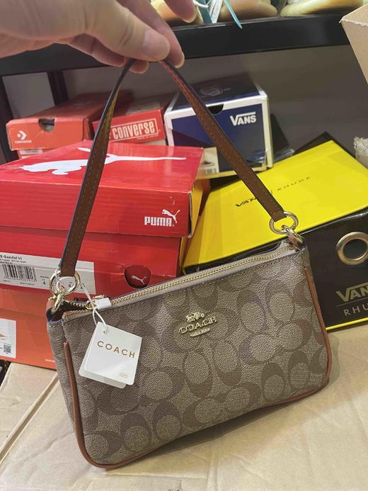 蔻驰麻将包，买菜包，妈妈包，孤品清仓特价，配长肩带可调节可斜挎单肩 商品图0