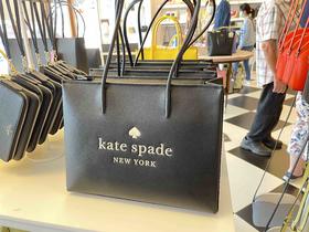 新款！💛🖤Kate spade KS 横版托特包