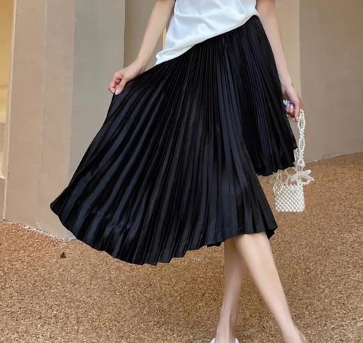 【特价秒杀】|LA FREEDOM 压褶不规则错落百褶半身裙.潮快闪[福利品] 商品图1