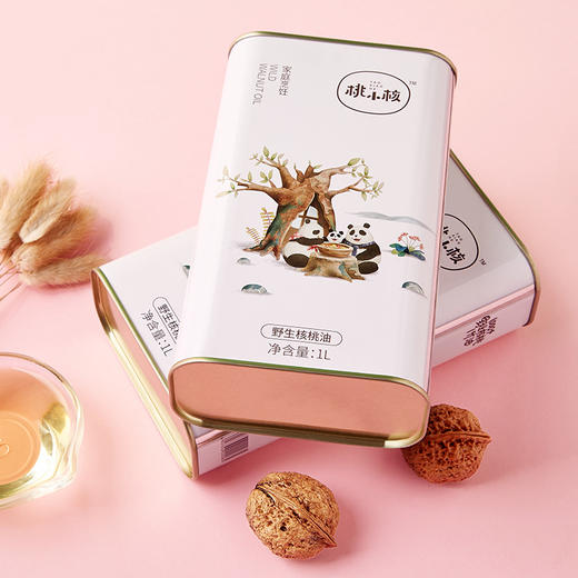 桃小核牌高原野生核桃油1L/罐 商品图1
