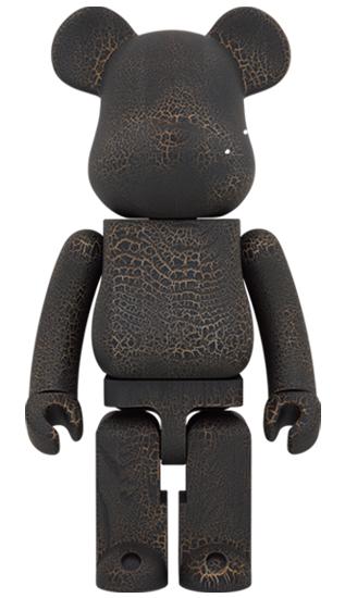 【预售】收藏系列 Be@rbrick 1000%系列 爆裂纹 橡木熊 商品图1