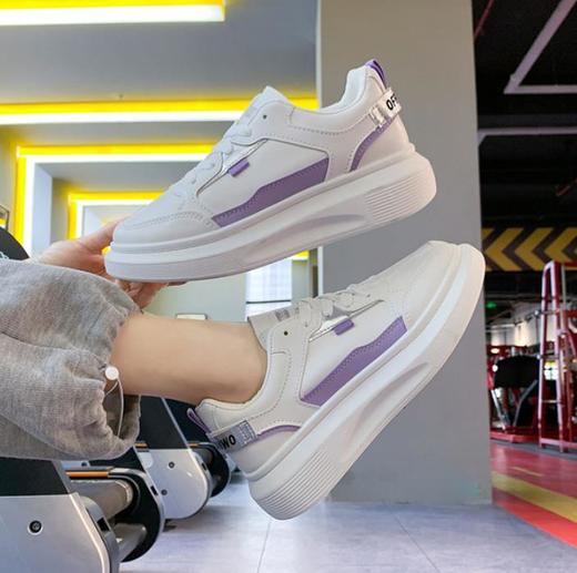 【服饰鞋包】春夏款韩版休闲运动厚底女生小白鞋 商品图5