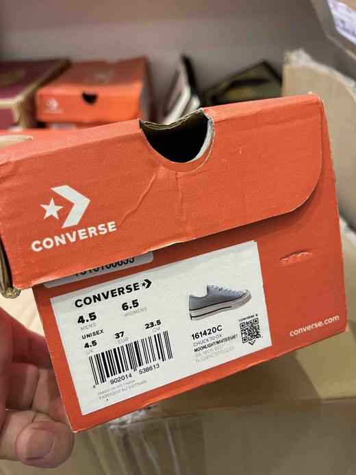 如图匡威鞋，原单，37码，适合37.5或38的脚，孤品特价清仓 商品图8