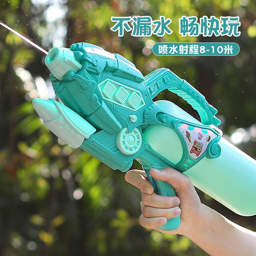 水枪儿童玩具喷水高压水枪大号抽拉式大容量打水仗沙滩小男孩玩具 商品图4