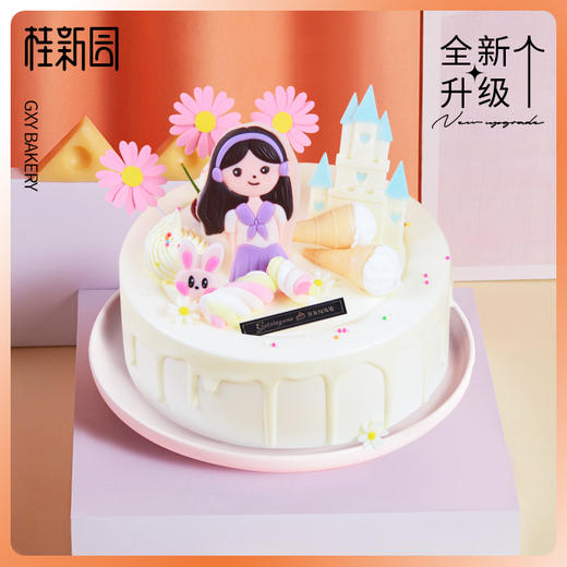 【甜蜜心愿】 新款趣味生日蛋糕—纯乳脂与牛奶奶油混合，夹层口味升级，细腻香甜 商品图2
