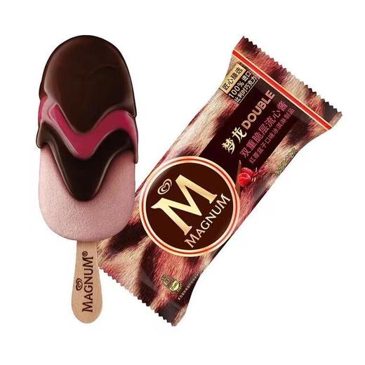 和路雪梦龙双重脆层流心酱红覆盆子口味冰淇淋72g 商品图0