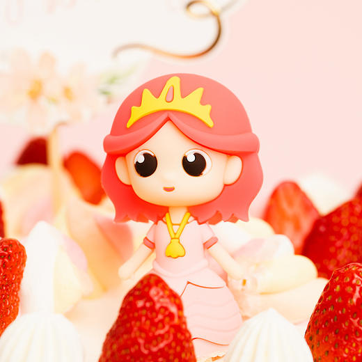 【莓莓小公主】清甜草莓果肉搭配马卡龙色棉花糖，是给粉粉小公主的礼物（佛山） 商品图2