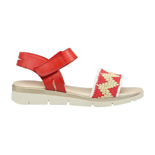 断码特价35码——西班牙原产优雅超舒适女士凉鞋1410-红色（超轻款&简约优雅系列） 商品图1