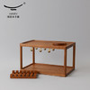 国瓷永丰源/乌檀实木架 咖啡具陈列架 中式博古架 茶具收纳置物架 商品缩略图0