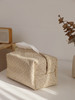 棉麻纸巾盒日式布艺车载纸抽客厅桌面纸巾收纳家用轻奢创意抽纸盒 商品缩略图4