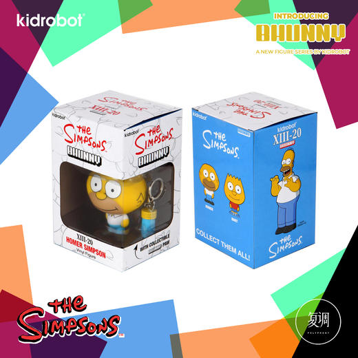 现货 Kidrobot 辛普森 荷马 Bhunny Homer Simpson 潮玩 手办 商品图2
